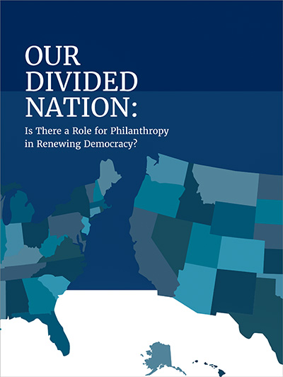 Our Divided Nation - A Report from the Council on Foundations and the Kettering Foundation by Scott London