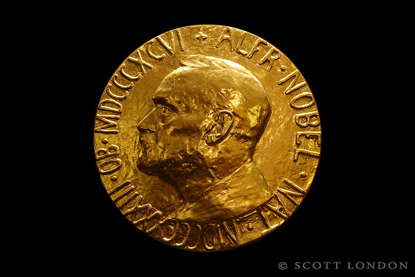 Nobel Peace Prize medallion